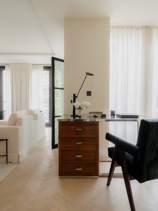 Apartment bedroom at 180 The Thames
