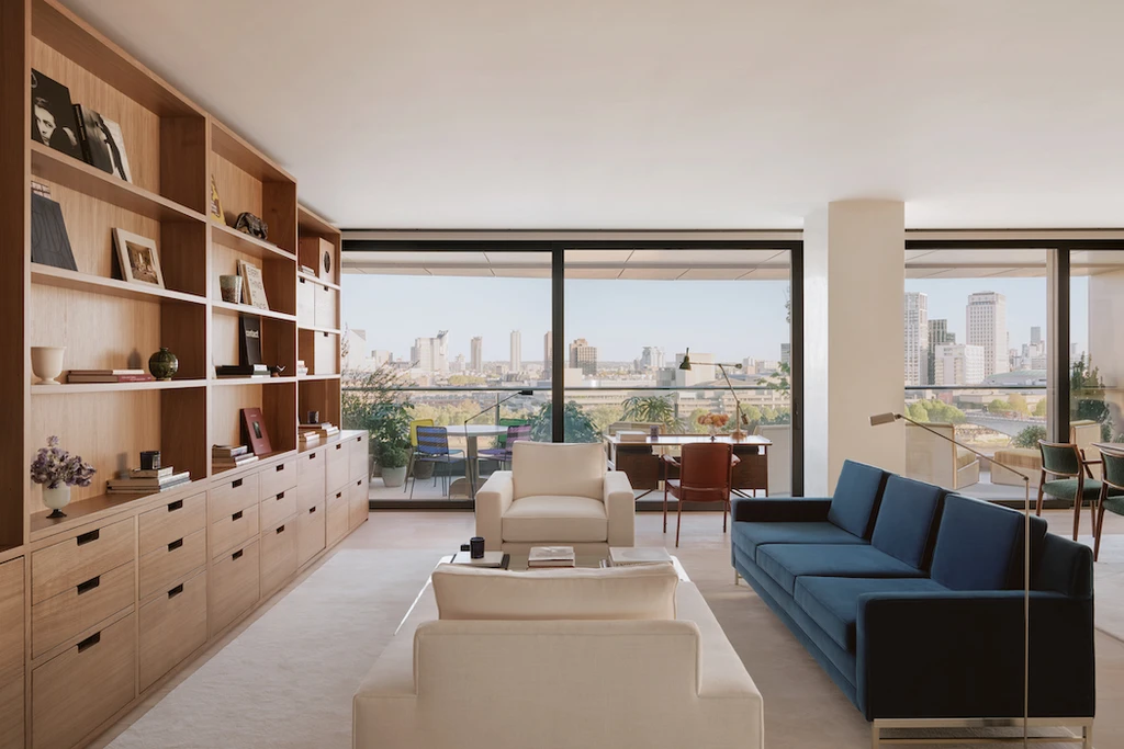 River Loft bedroom at 180 The Thames