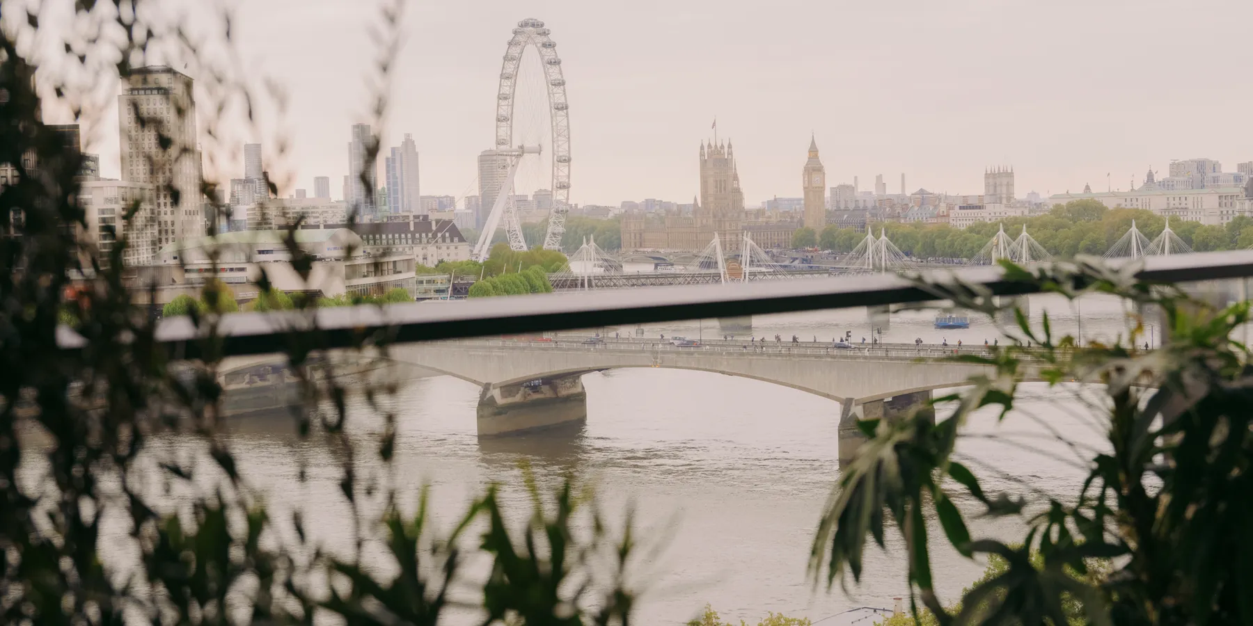 River Thames and London skyline from 180 The Thames