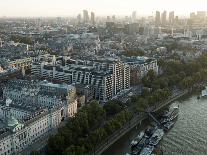 180 The Thames riverside residences overlooking central London