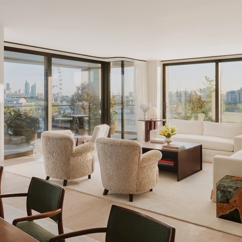 River Lofts interior at 180 The Thames in central London